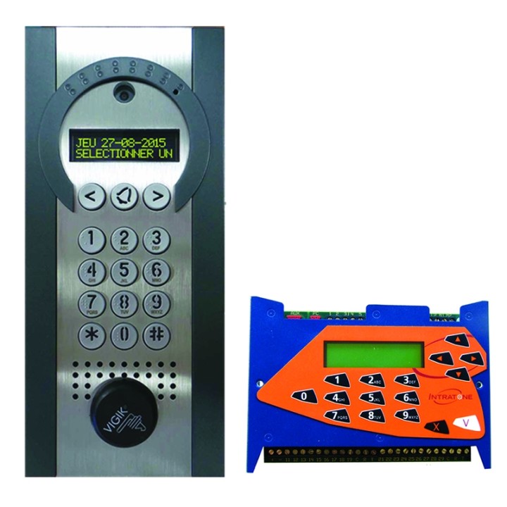 Kit Réno 1000 noms encastré inox et zamac