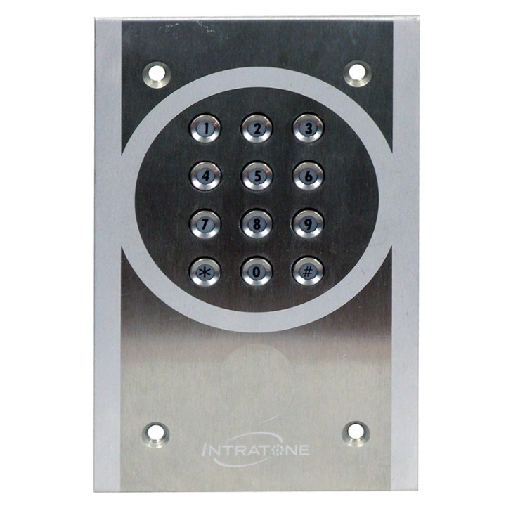 Clavier GSM inox encastré Data illimitées 10 ans