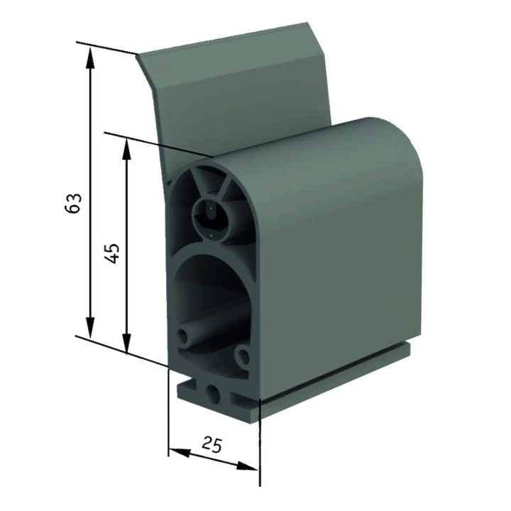 Palpeur résistif avec bavette lg 5 m