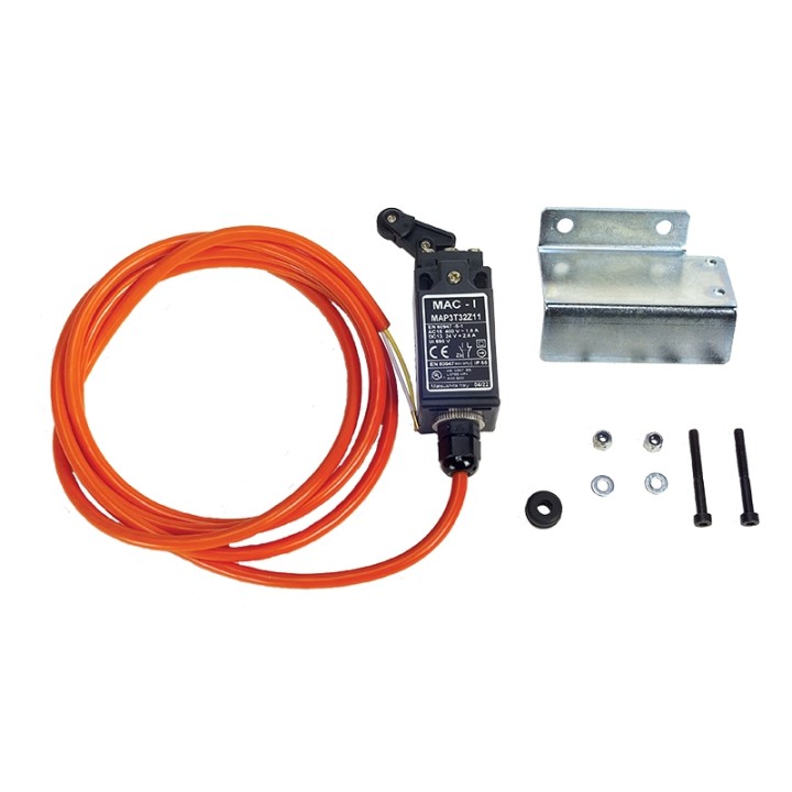 Capteur de dépassement pour lisse dégondable