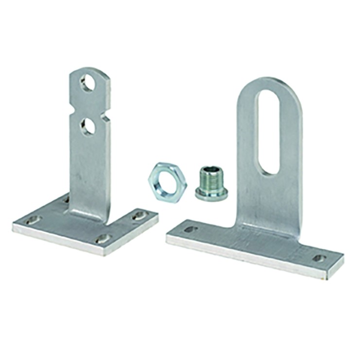 Jeu de pattes de fixation inox à visser BLEGOS