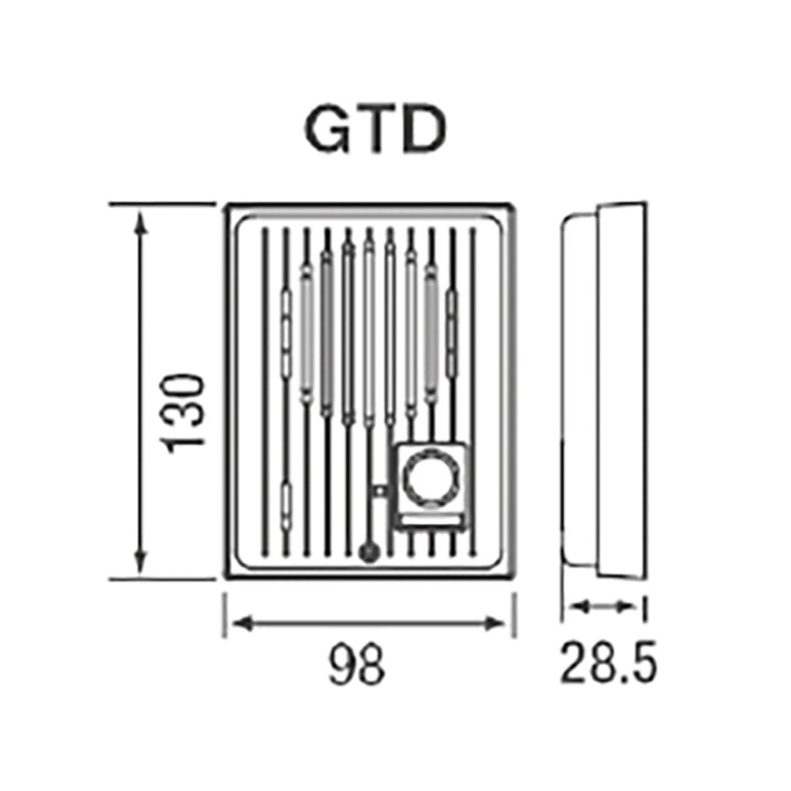 Platine porte palière pour GT2CL