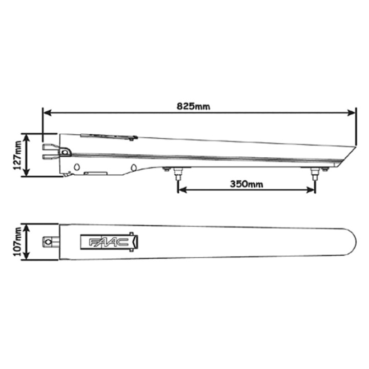 Kit vérin électromécanique 24v S418 HANDY