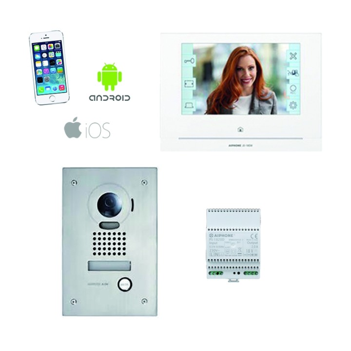 Kit vidéo encastré avec wifi