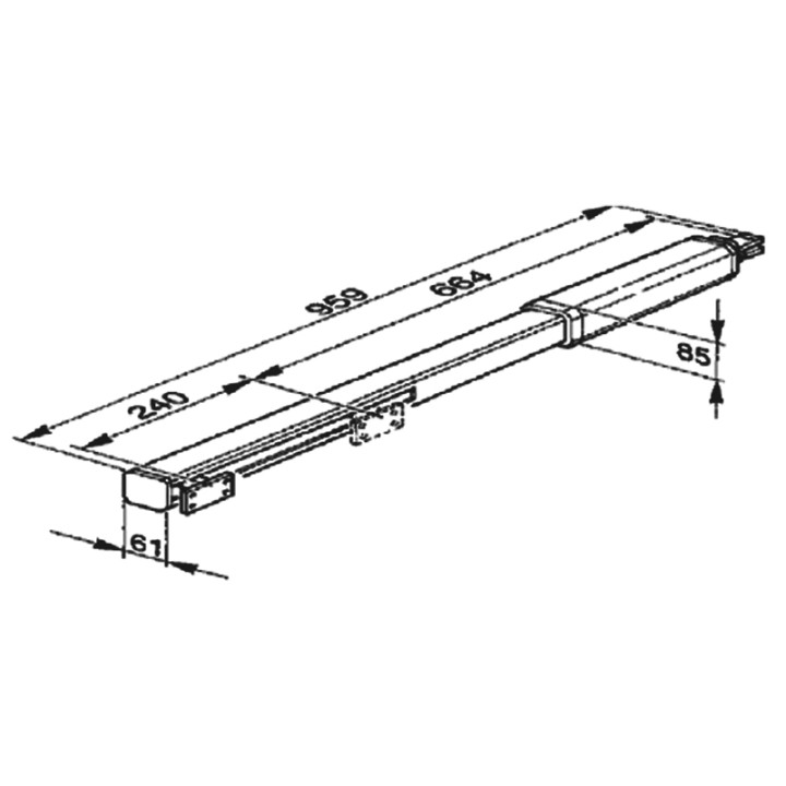 Kit vérin hydraulique 230v 402CBC