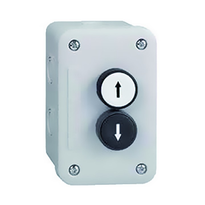 Boîte à 2 boutons saillie