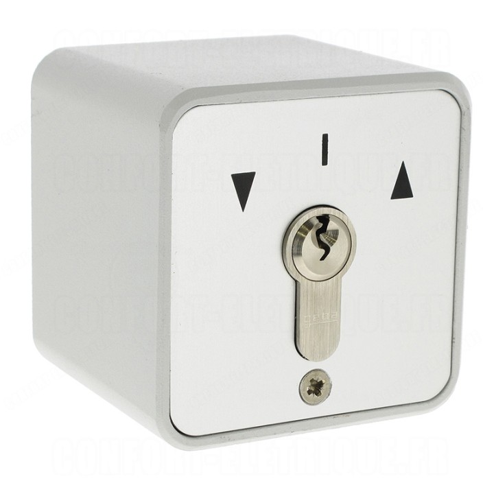 Contact à clé impulsionnel 2 positions