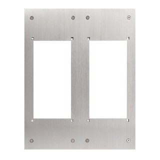 Plaque de finition pour 2 x 2 modules