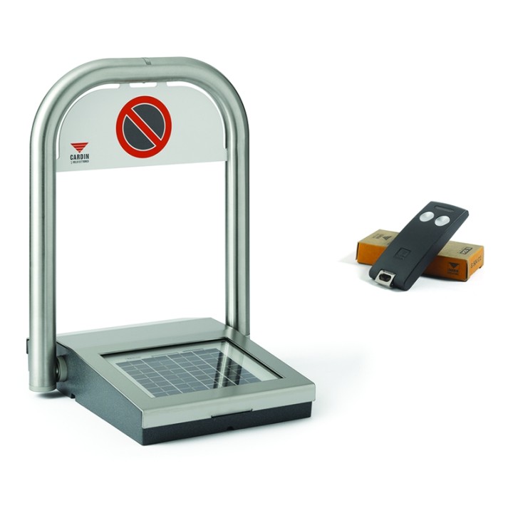 Arceau de parking motorisé solaire