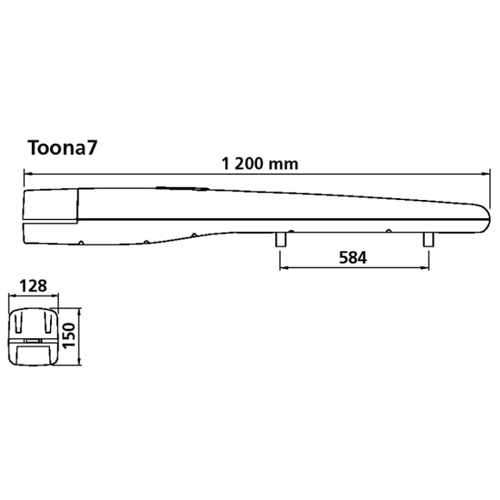 Vérin électromécanique 24v TOONA 7