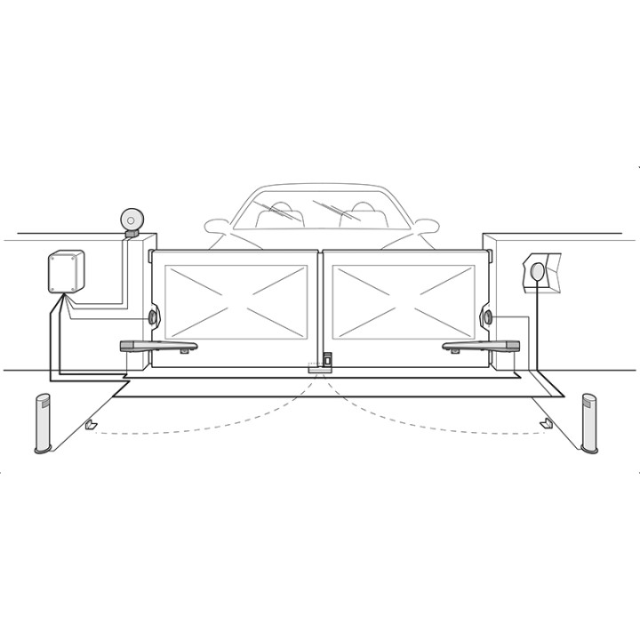 Kit vérins 24v TOONA 4024