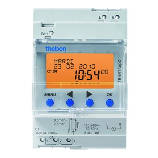 Horloge annuelle 2 canaux Theben