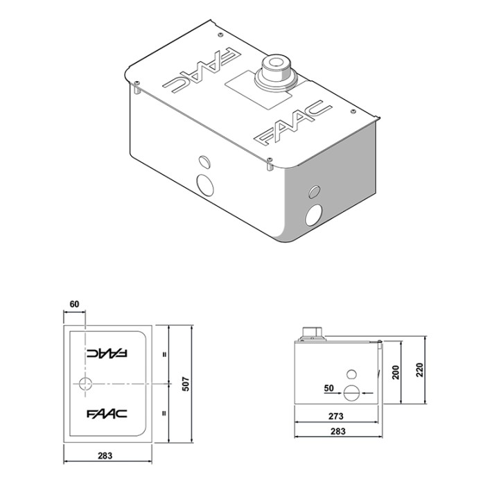 Kit enterré 24 hybrid hydraulique bloqunat S800H