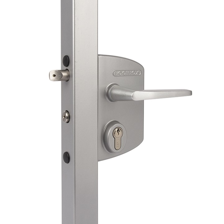 Serrure portail industriel