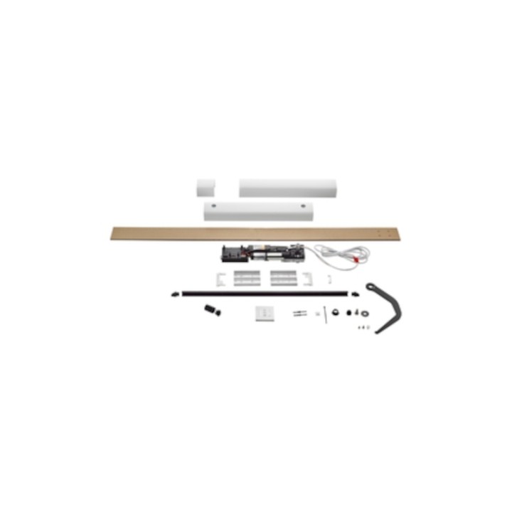 Kit YSLO Flex 1V blanc bras noir SOMFY IO | Diferbat | Distributeur FR