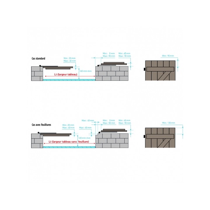 Kit YSLO Flex 2V bras blancs SOMFY IO |Diferbat| Distributeur Français
