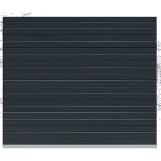 Porte sectionnelle sur-mesure ressorts latéraux motorisée