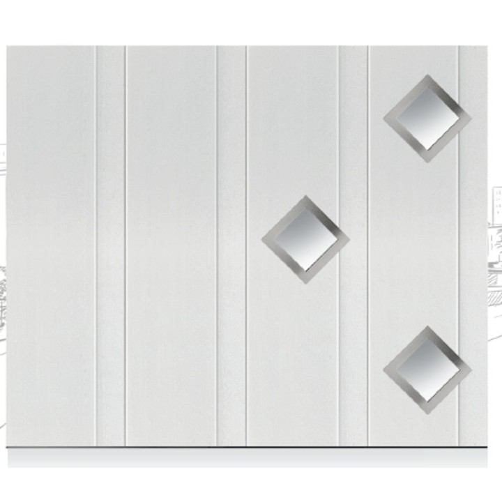 Porte sectionnelle latérale sur-mesure motorisée