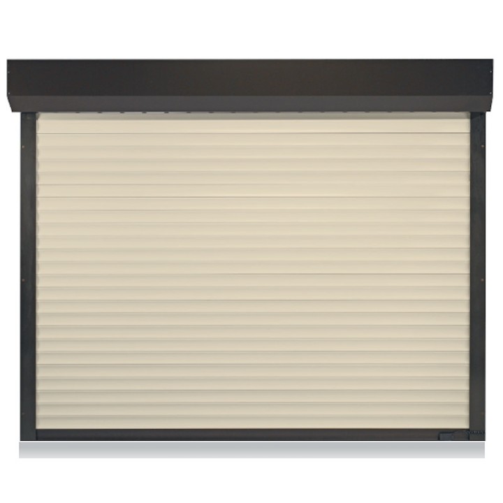 Porte enroulable lame alu isolée 77x19