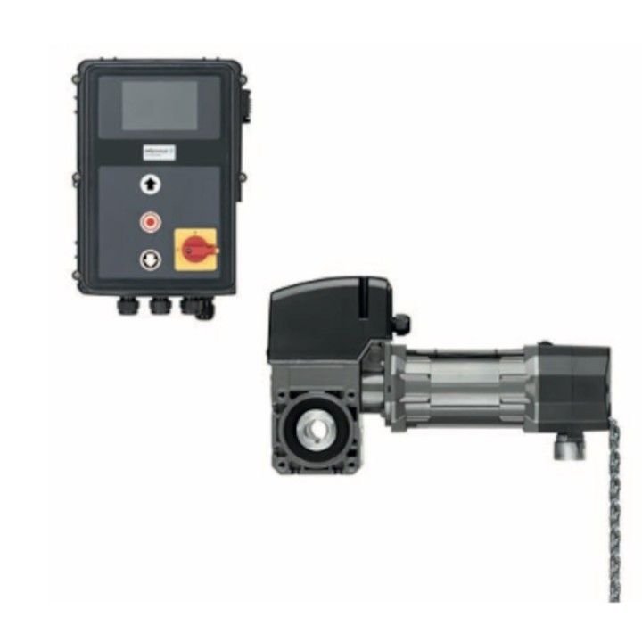 Moteur bout d'arbre 400v 110Nm+CS320 avec sectionneur