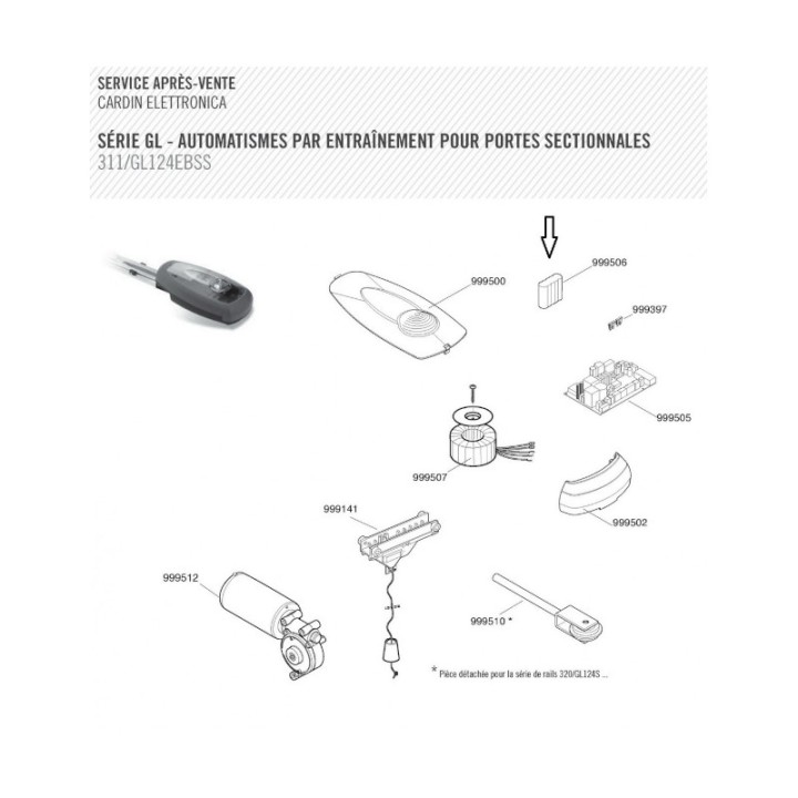 Batterie NIMH 1300mAH pour GL124EBSS