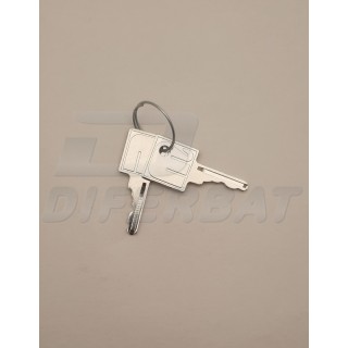 Cle capot/portillon pour Barriere - 2 cles