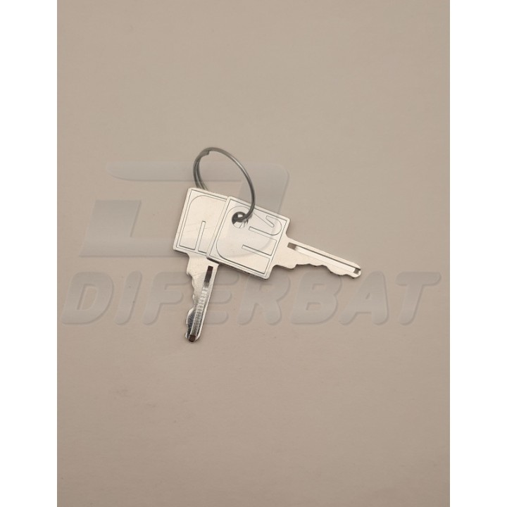 Cle capot/portillon pour Barriere - 2 cles
