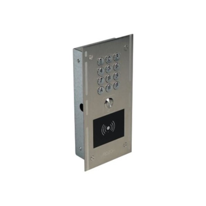 Clavier codé SLIM avec lecteur ML - Saillie - Inox