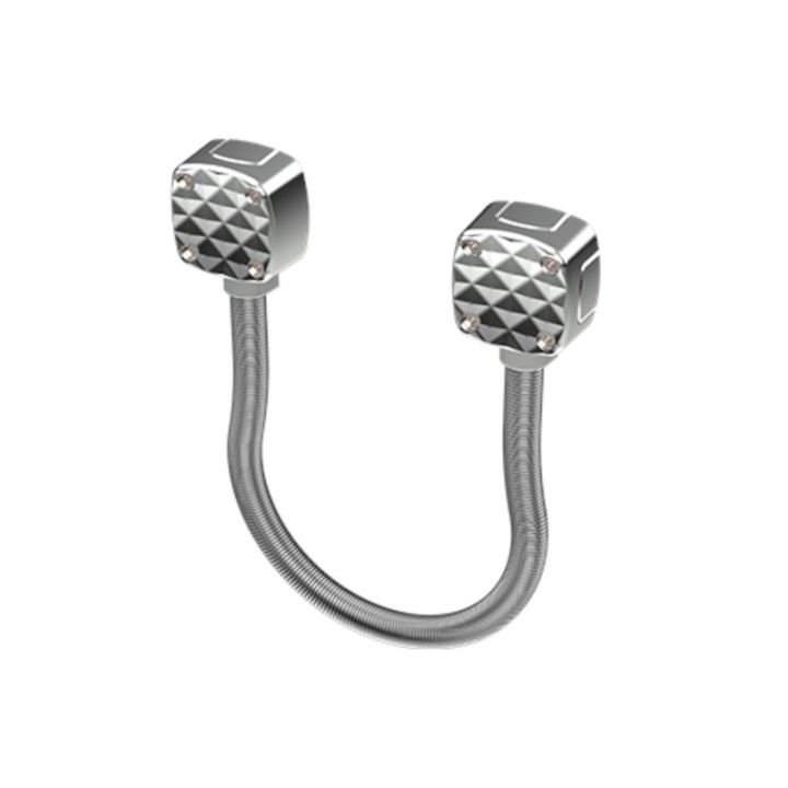 Passage de cable en applique diam 13 mm +ressort inox 40 cm