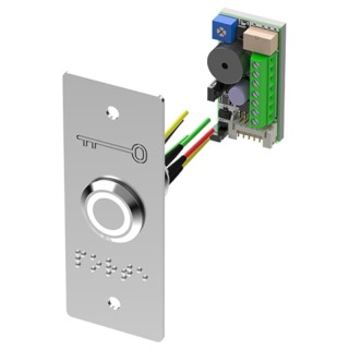 Kit bouton poussoir avec plaque