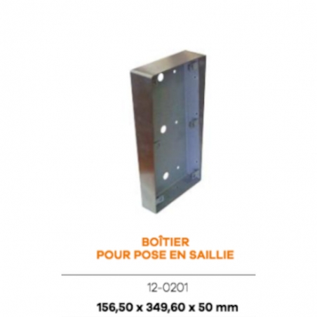 BOITIER POUR INTERPHONE VIDEO VENDOME ET VENDOME SMILE POSE EN SAILLI