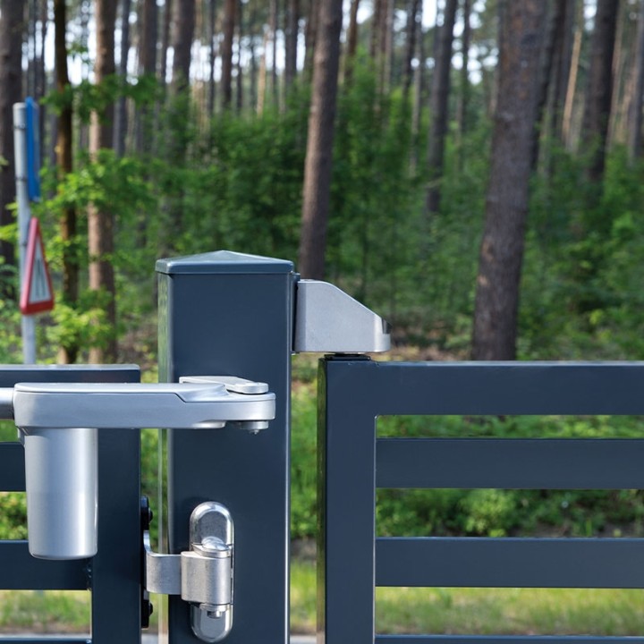 CHARNIERE 90° REGLABLE AVEC ROULEMENT