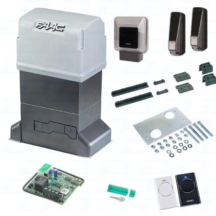 Kit Moteur Pratico FAAC pour portail coulissant | Diferbat