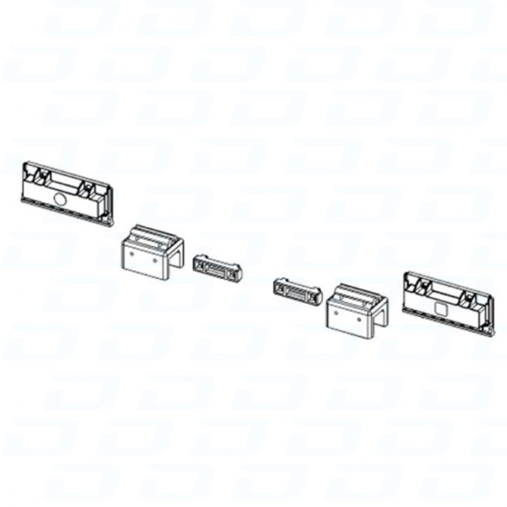 Aimant & paire de plaquettes de fin de course pour FAAC | Diferbat