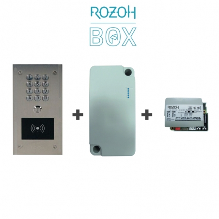 Rozoh box avec un clavier codé avec lecteur