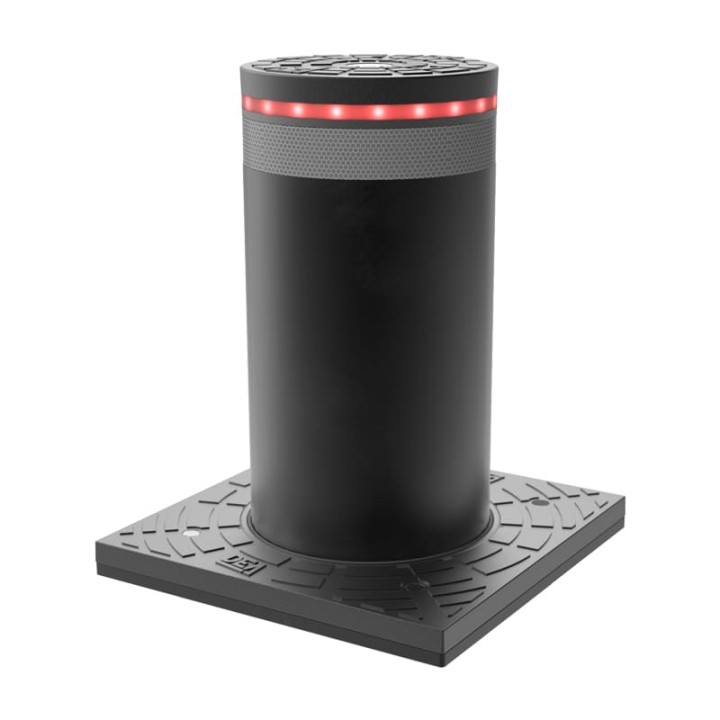 Borne escamotable hydraulique avec électrovanne montée diam 275 mm 