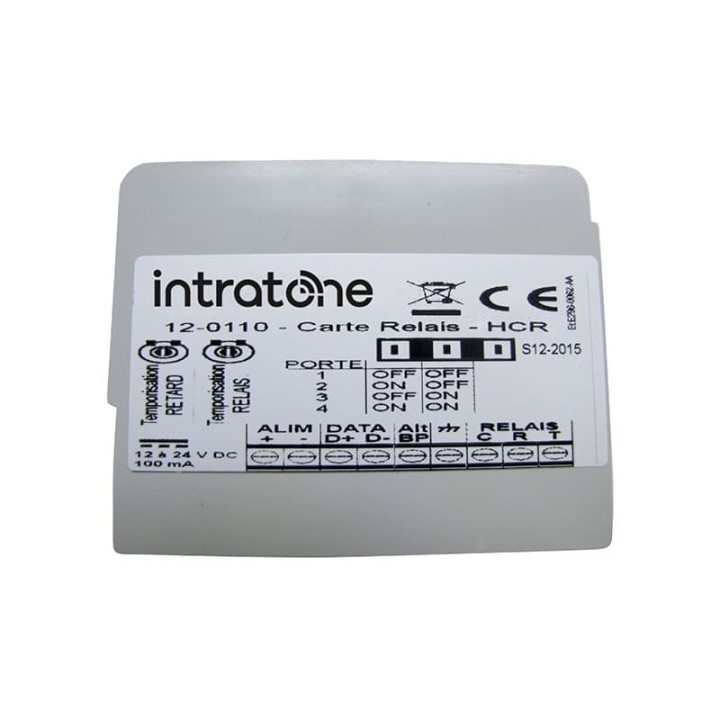 Carte 1 relais supplémentaire pour centrale 1 porte