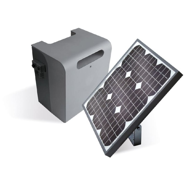 Kit d'alimentation solaire panneau photovoltaique syp30w caisson psy2