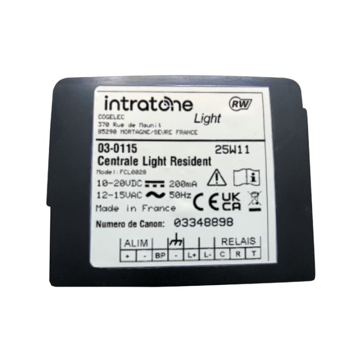 Centrale de gestion light - lecteur prox L/E