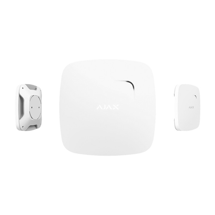 Détecteur sans fil chaleur, fumée, CO2 sur batterie