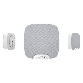 Sirène sans fil avec connecteur LED externe