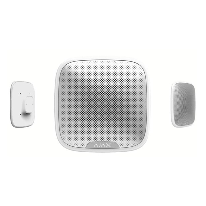 Sirène sans fil pour l'intérieur et l'extérieur avec indication LED