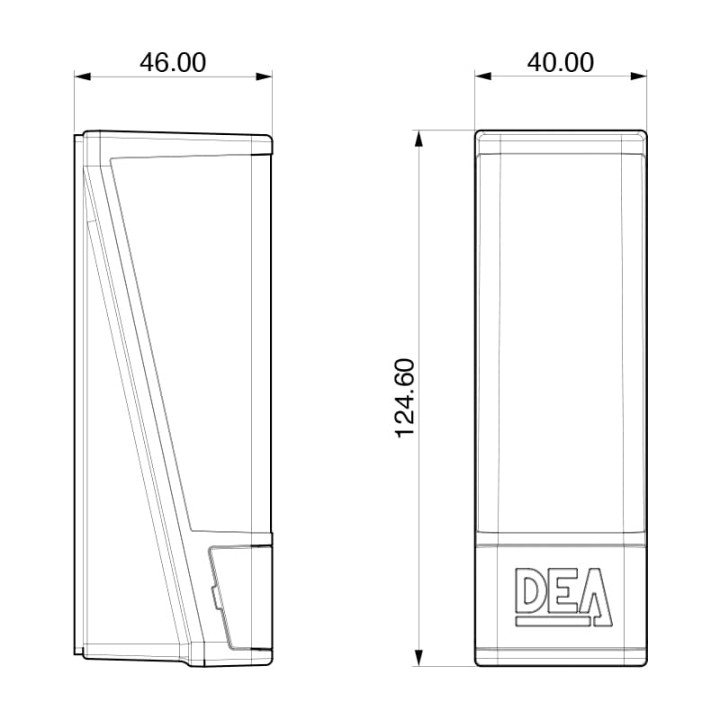 Jeu de cellules orientables 180° LineXL