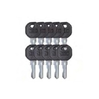 Clés de déverrouillage pour moteurs Nice RBS | Diferbat