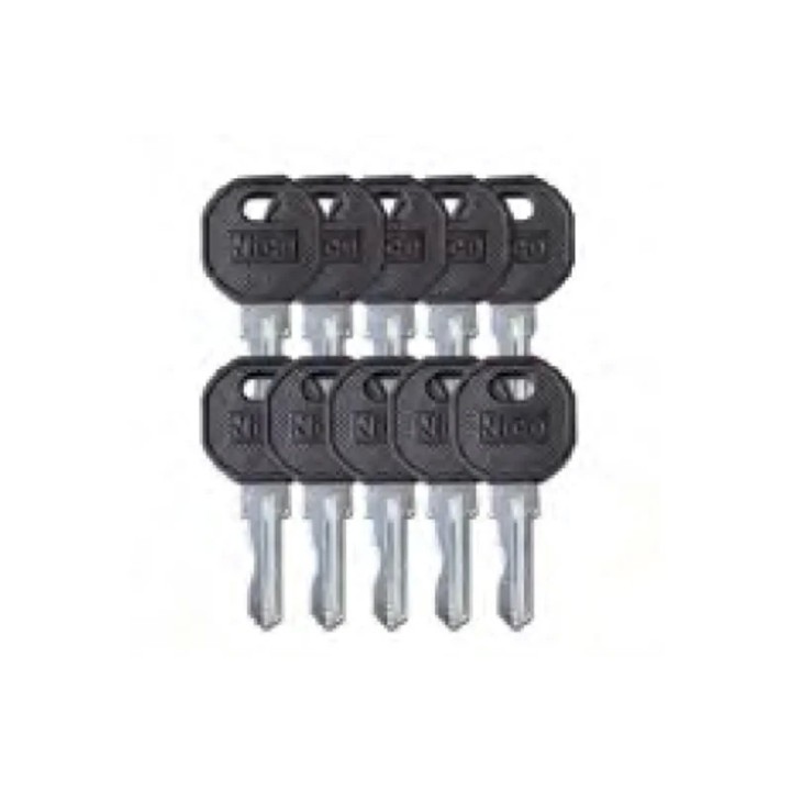 Clés de déverrouillage pour moteurs Nice RBS | Diferbat