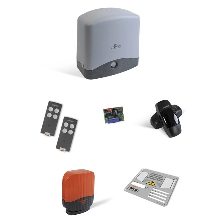 Kit Cardin coulissant 300 KG 24V | Diferbat