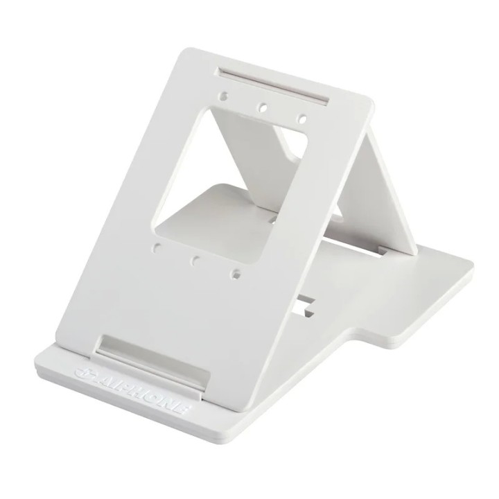 Support de bureau en ABS blanc pour moniteurs Aiphone