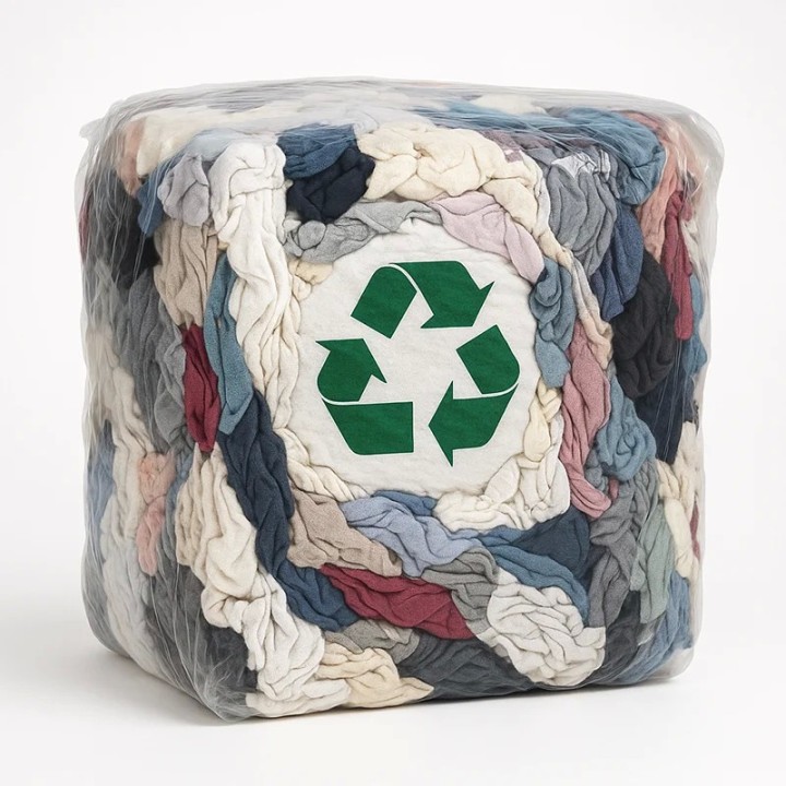 Sac 10 Kg chiffons de couleurs recyclés | Diferbat