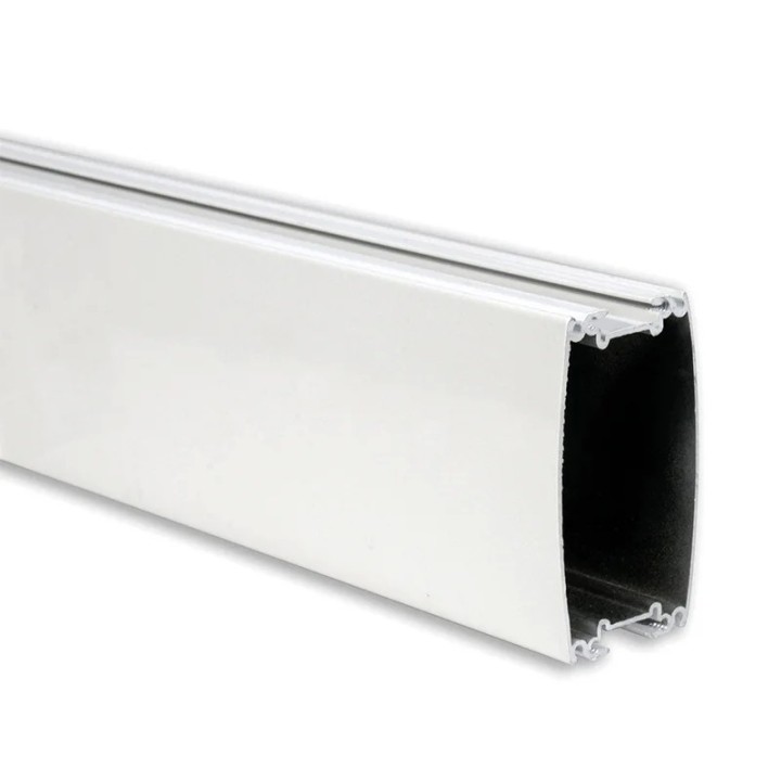 Lisse rectangulaire aluminium - 4 mètres