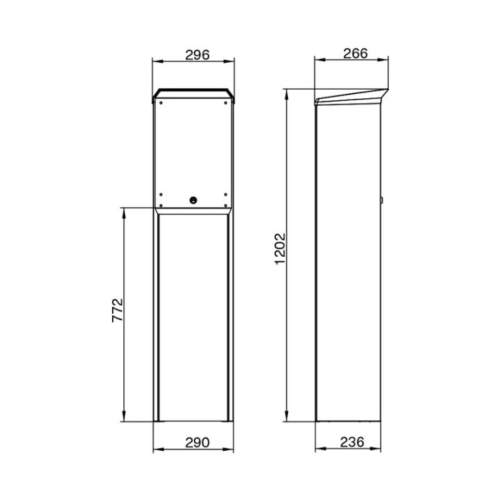 Terminal Magnetic MS pour accès parking VL | Diferbat